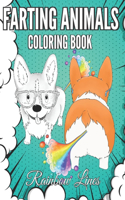 Farting Animals Coloring Book