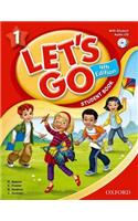 Let's Go: 1: Student Book With Audio CD Pack