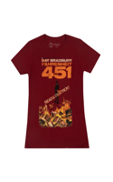 Fahrenheit 451 Women's Crew T-Shirt Large