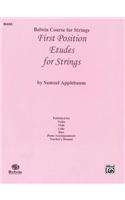 First Position Etudes for Strings: Bass