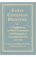 Early Canadian Printing