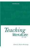 Teaching Literature, 11-18