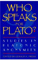 Who Speaks for Plato?