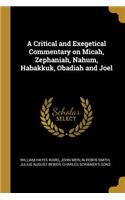 Critical and Exegetical Commentary on Micah, Zephaniah, Nahum, Habakkuk, Obadiah and Joel