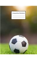 Composition Notebook: Large Soccer Football Notebook to Write in
