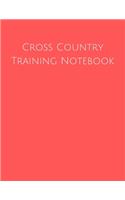 Cross Country Training Notebook