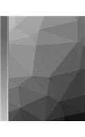 Geometric Triangle Abstract Mono Pattern