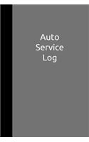 Auto Service Log