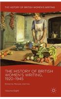 The History of British Women's Writing, 1920-1945