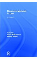 Research Methods in Law