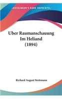 Uber Raumanschauung Im Heliand (1894)