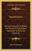 Sacred Lyrics