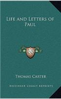Life and Letters of Paul
