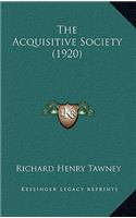The Acquisitive Society (1920)