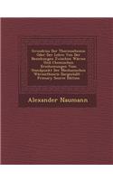 Grundriss Der Thermochemie Oder Der Lehre Von Der Beziehungen Zwischen Warme Und Chemischen Erscheinungen Vom Standpunkt Der Mechanischen Warmetheorie