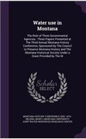 Water Use in Montana