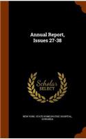 Annual Report, Issues 27-38