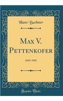 Max V. Pettenkofer