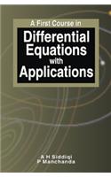 A First Course in Differential Equations with Applications