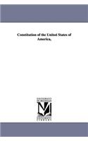 Constitution of the United States of America,