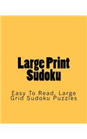 Large Print Sudoku