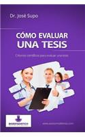 Cómo evaluar una tesis