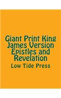 Giant Print King James Version Epistles and Revelation