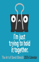 Art of David Olenick 2024 Wall Calendar