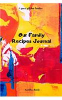 Our Family Recipes Journal