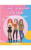 Fashion Coloring Books For Girls