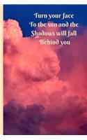 Turn Your Face To The Sun And The Shadows Will Fall Behind You