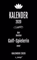 Kalender 2020 für Golf-Spieler / Golf-Spielerin: Wochenplaner / Tagebuch / Journal für das ganze Jahr: Platz für Notizen, Planung / Planungen / Planer, Erinnerungen und Sprüche