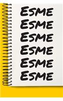 Name Esme A beautiful personalized