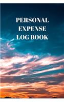 Personal Expense Log Book: 110 Pages of 6 X 9 Inch Daily Record of Your Daily Expenses