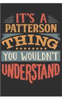 It's A Patterson You Wouldn't Understand