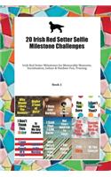 20 Irish Red Setter Selfie Milestone Challenges: Irish Red Setter Milestones for Memorable Moments, Socialization, Indoor & Outdoor Fun, Training Book 1