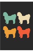 Shih Tzu Notebook - Retro Shih Tzu Journal - Vintage Shih Tzu Diary