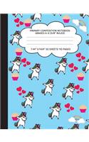 Primary Composition Notebook Grades K-2 (5/8