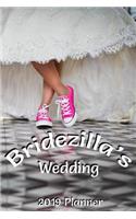 Bridezilla's Wedding 2019 Planner: 6x9 Weekly Planner Pages with Notes for Wedding Detail Overflow