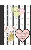 Primary Composition Grades K-2 Story Paper Notebook