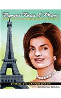 Famous Faces & Places Dot to Dot Book For Adults
