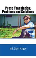 Prose Translation: Problems and Solutions