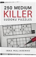 250 Medium Killer Sudoku Puzzles