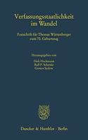 Verfassungsstaatlichkeit Im Wandel