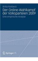 Der Online-Wahlkampf Der Volksparteien 2009