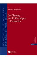 Geltung von Tarifvertraegen in Frankreich