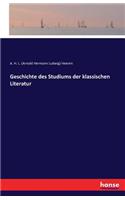 Geschichte des Studiums der klassischen Literatur