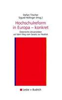 Hochschulreform in Europa -- Konkret