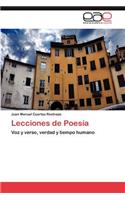 Lecciones de Poesía