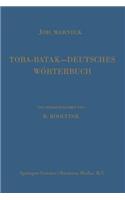 Toba-Batak--Deutsches Wörterbuch
